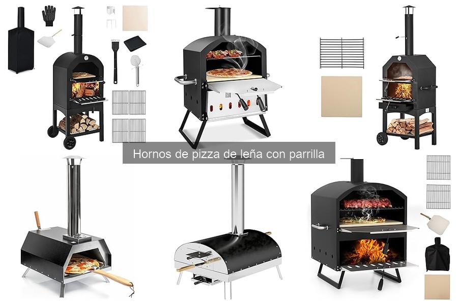 Dónde comprar hornos de pizza de leña con parrilla