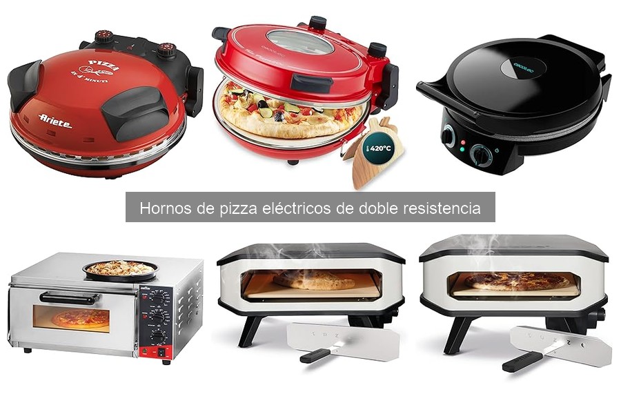 Dónde comprar hornos de pizza eléctricos de doble resistencia