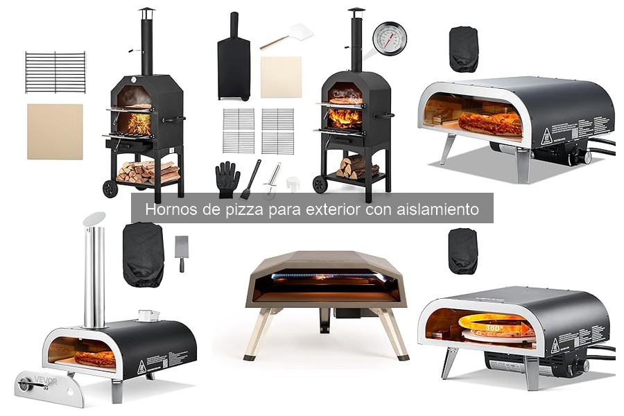 Dónde comprar hornos de pizza para exterior con aislamiento