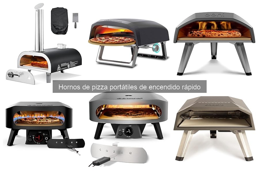 Dónde comprar hornos de pizza portátiles de encendido rápido
