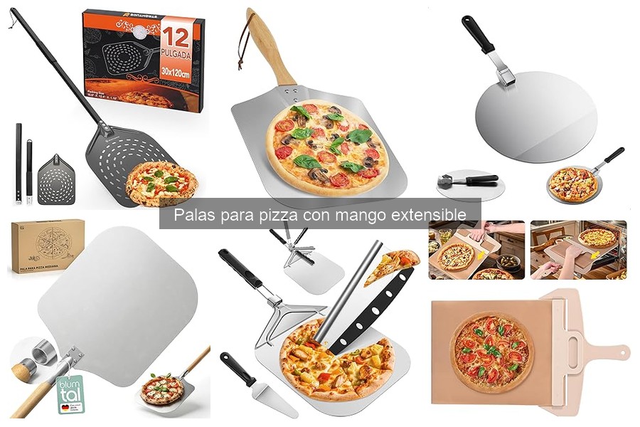 Dónde comprar palas para pizza con mango extensible