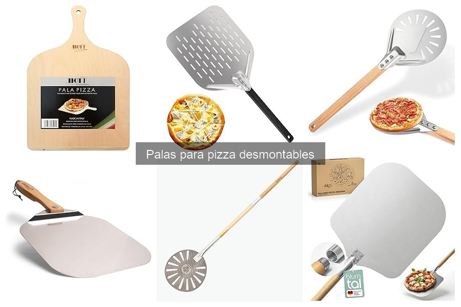 Dónde comprar palas para pizza desmontables y ahorrar