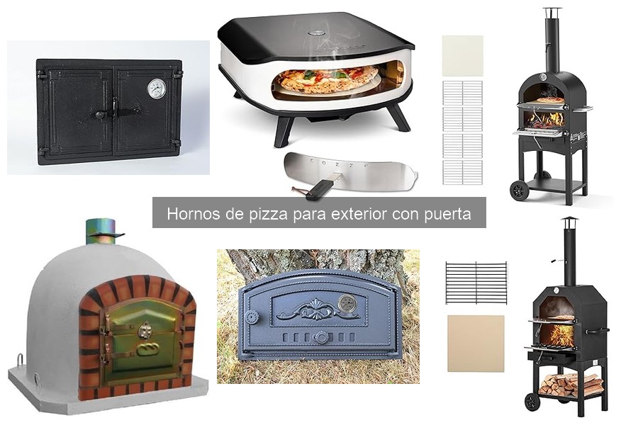 Eficiencia de los Hornos de Pizza Exteriores con Puerta