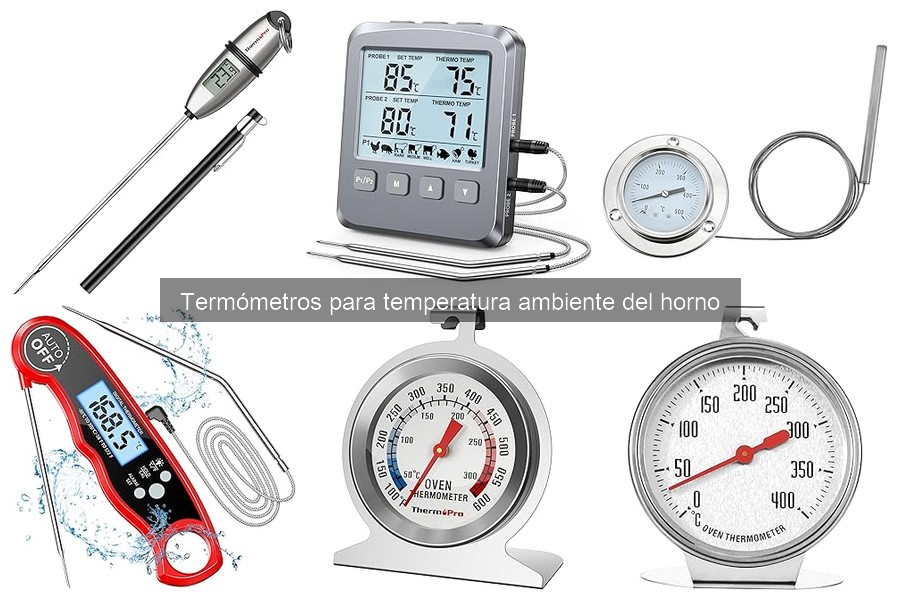 Encuentra el mejor termómetro para horno a buen precio