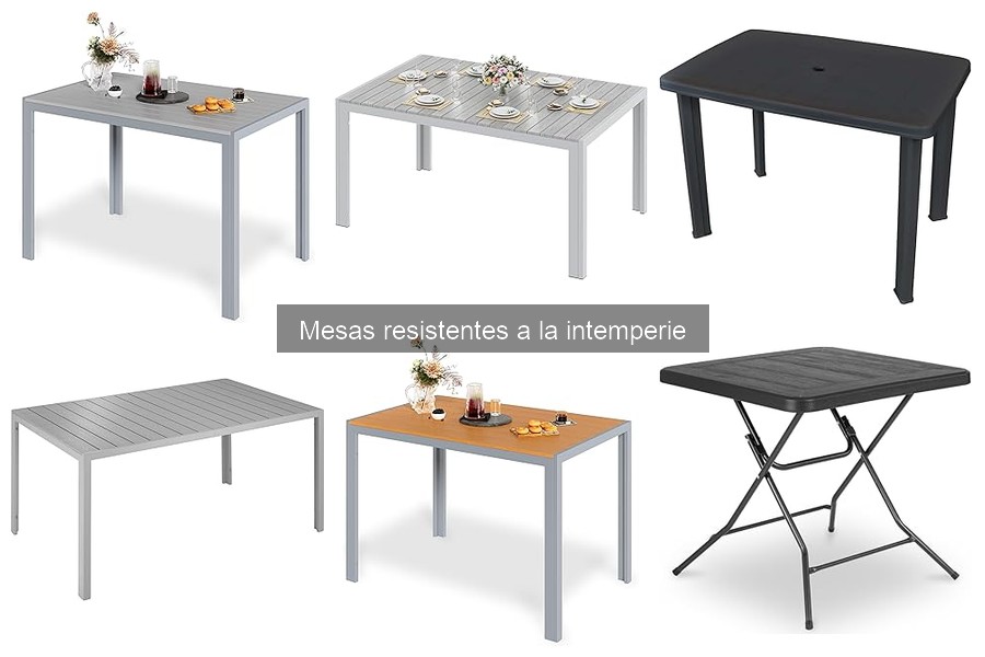 Errores comunes al elegir mesas resistentes a la intemperie