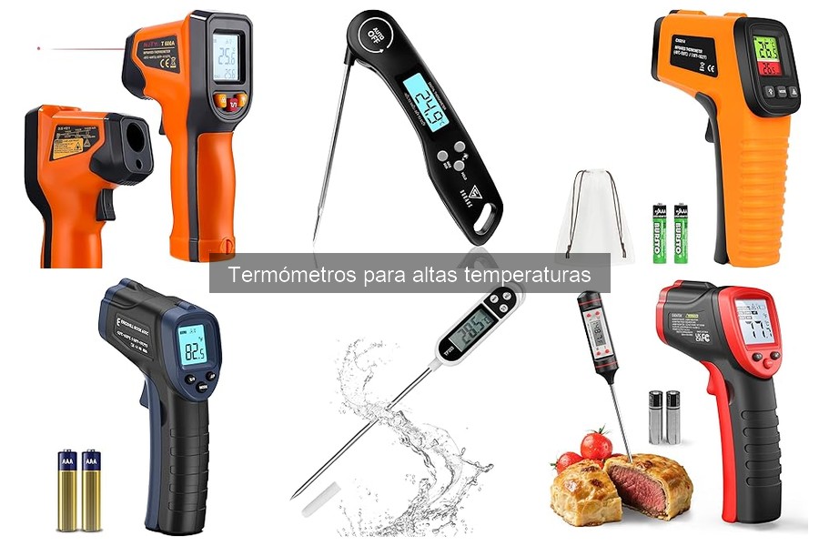 Errores comunes al elegir un termómetro para altas temperaturas