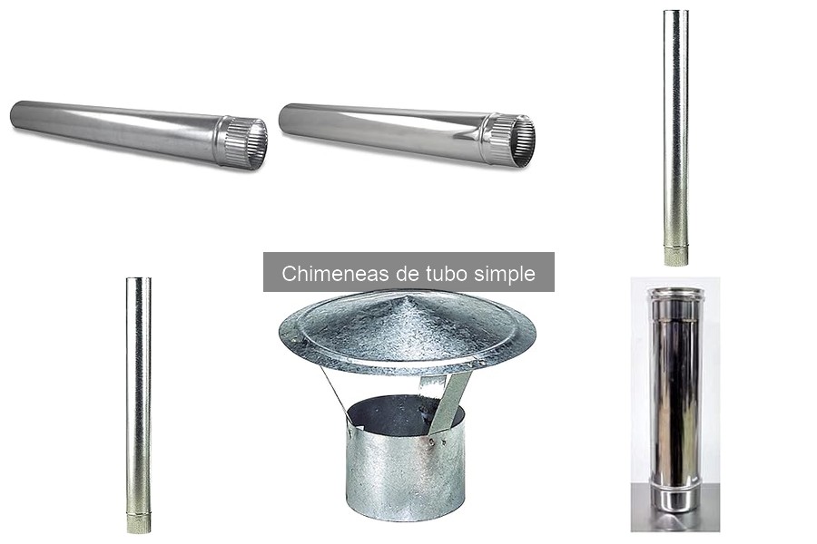 Errores comunes al usar chimeneas de tubo simple