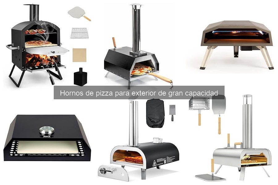 Errores comunes al usar hornos de pizza de exterior grandes