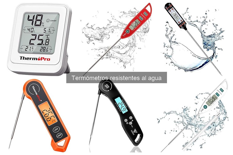 Errores comunes al usar termómetros resistentes al agua