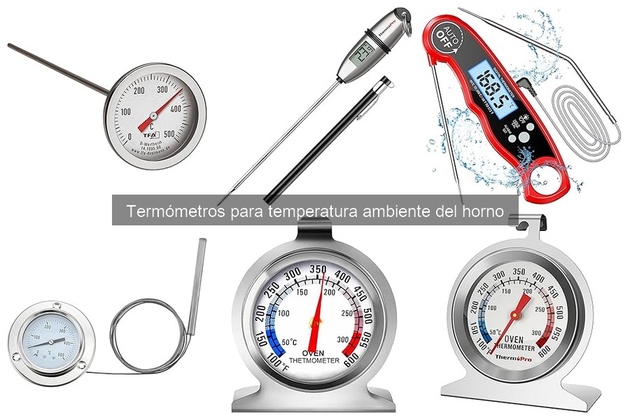 Errores comunes con termómetros para horno y soluciones