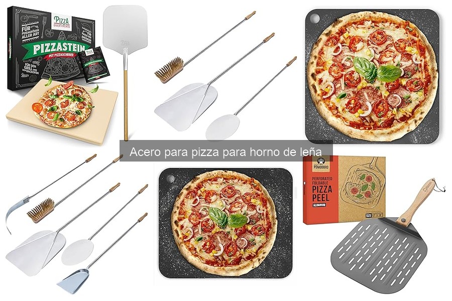 ¿Es necesario usar acero en un horno de leña para pizza?