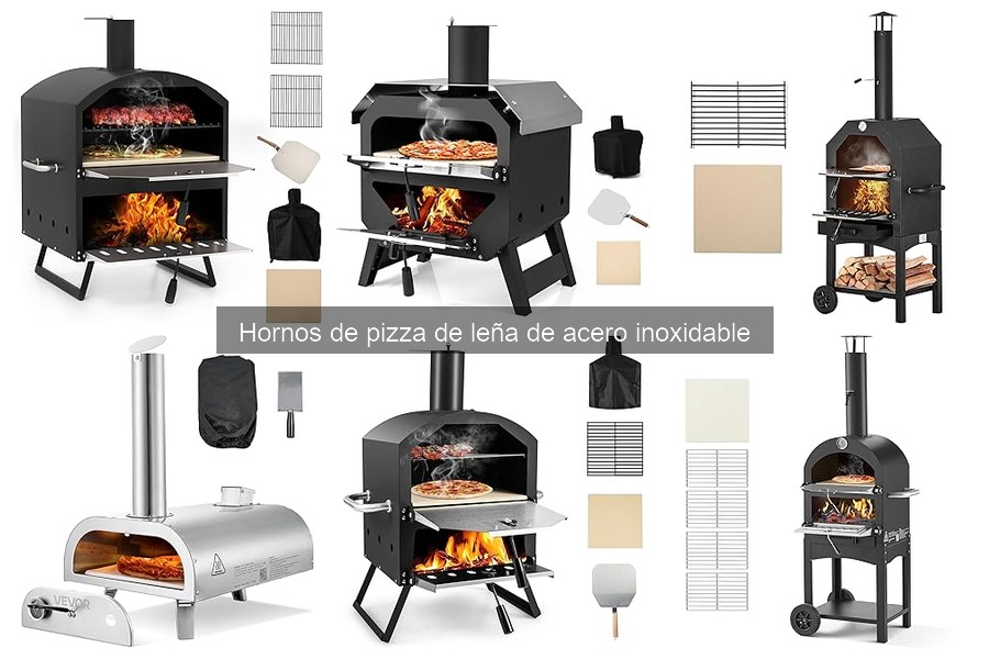 ¿Es seguro usar un horno de pizza de leña en interiores?