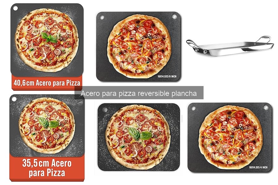 Guía de compra: Cómo elegir un acero para pizza reversible