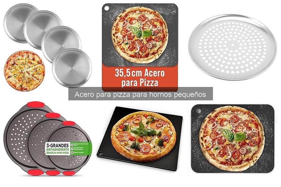 Guía de compra de acero para pizza en hornos pequeños