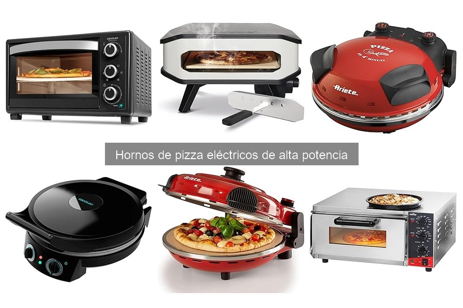 Guía de compra de hornos de pizza eléctricos de alta potencia