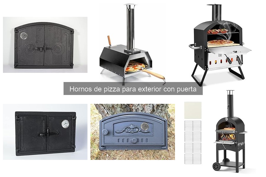 Guía de compra de hornos de pizza exteriores con puerta