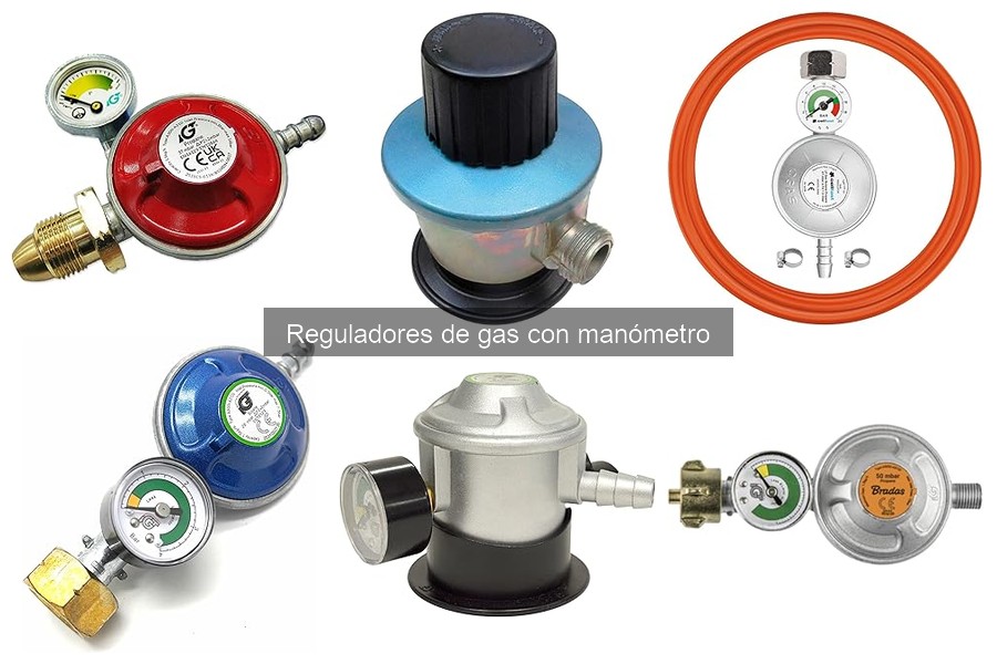 Guía de compra de reguladores de gas con manómetro