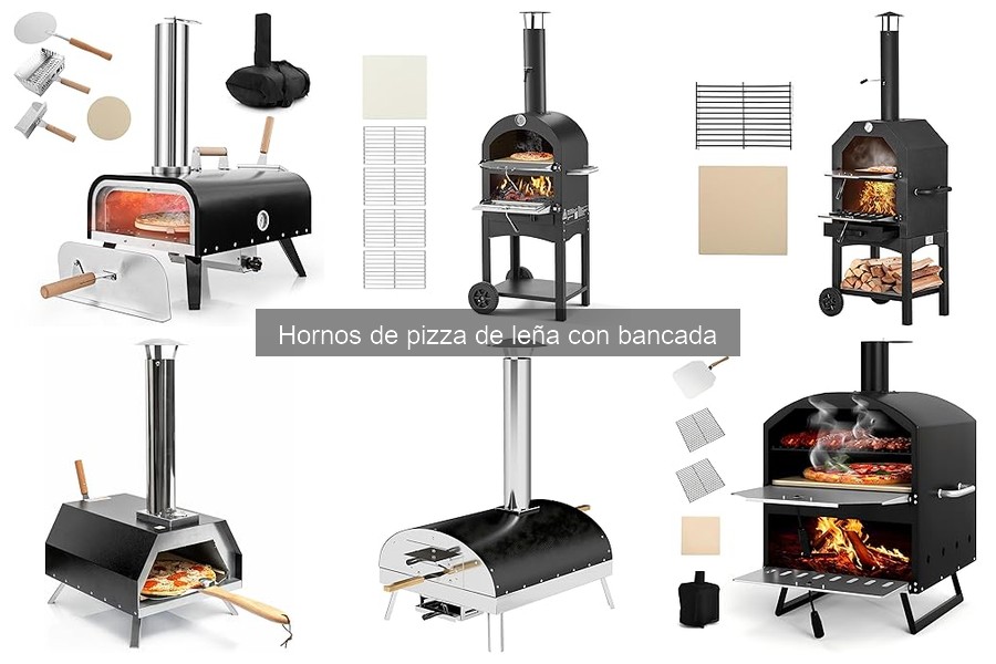Guía de compra: Hornos de pizza de leña con bancada
