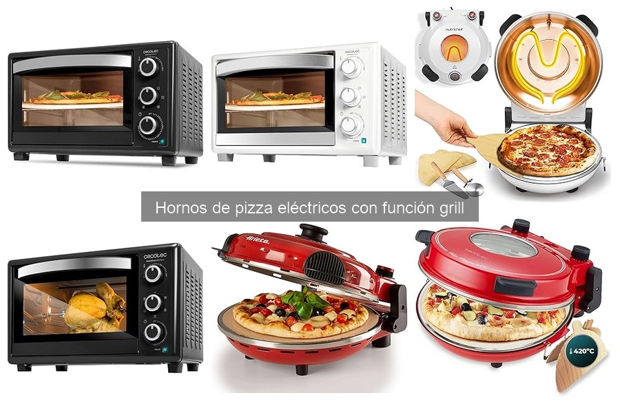 Guía de compra: Hornos de pizza eléctricos con grill