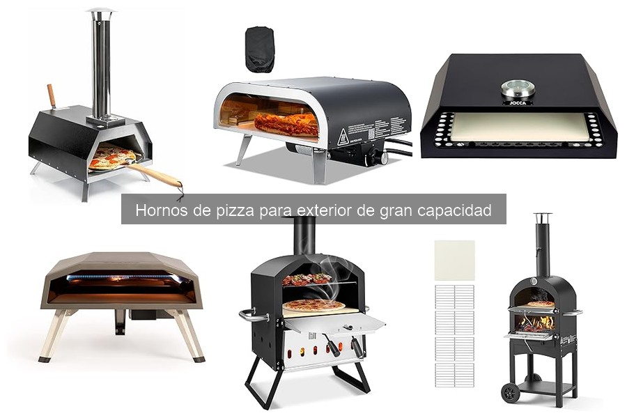Guía de Hornos de Pizza para Exterior de Gran Capacidad