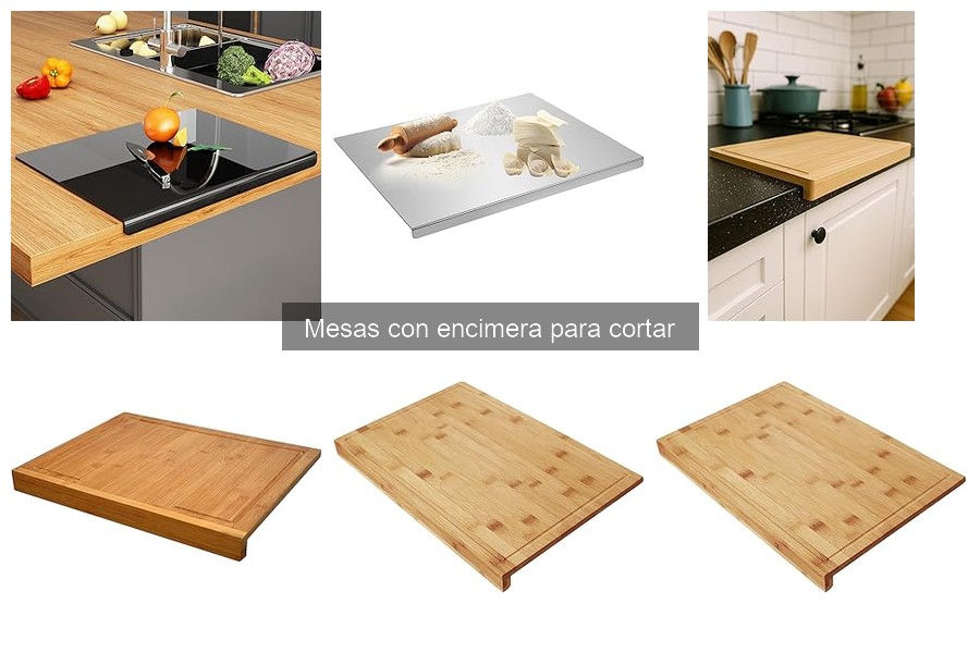 Guía de instalación de mesas con encimera para cortar