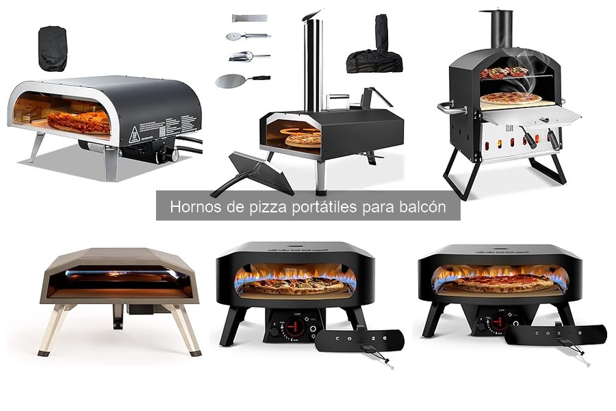 Guía para elegir el mejor horno de pizza portátil para balcón