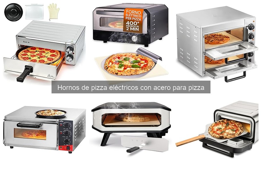Guía para elegir hornos de pizza eléctricos de acero