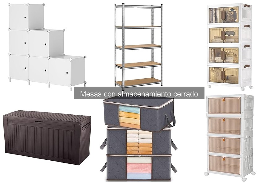 Guía para elegir una mesa con almacenamiento cerrado adecuada