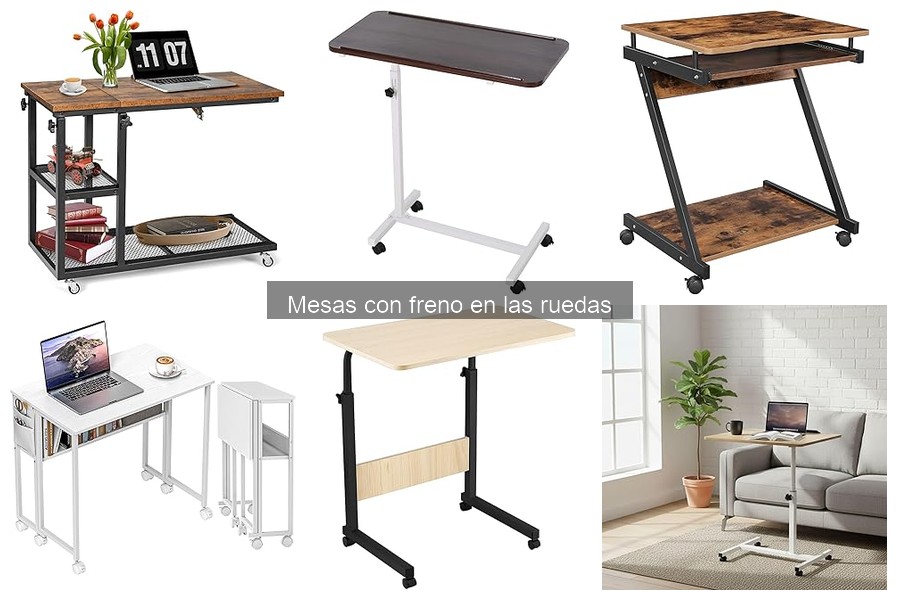 Guía para Elegir una Mesa con Frenos en las Ruedas