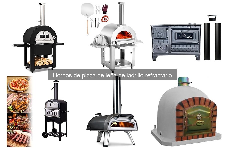 Historia de los hornos de pizza de leña de ladrillo refractario