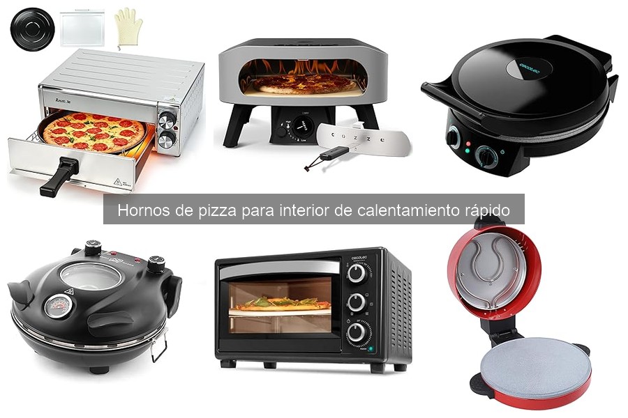 Horno de Pizza de Interior de Calentamiento Rápido: ¿Qué es?