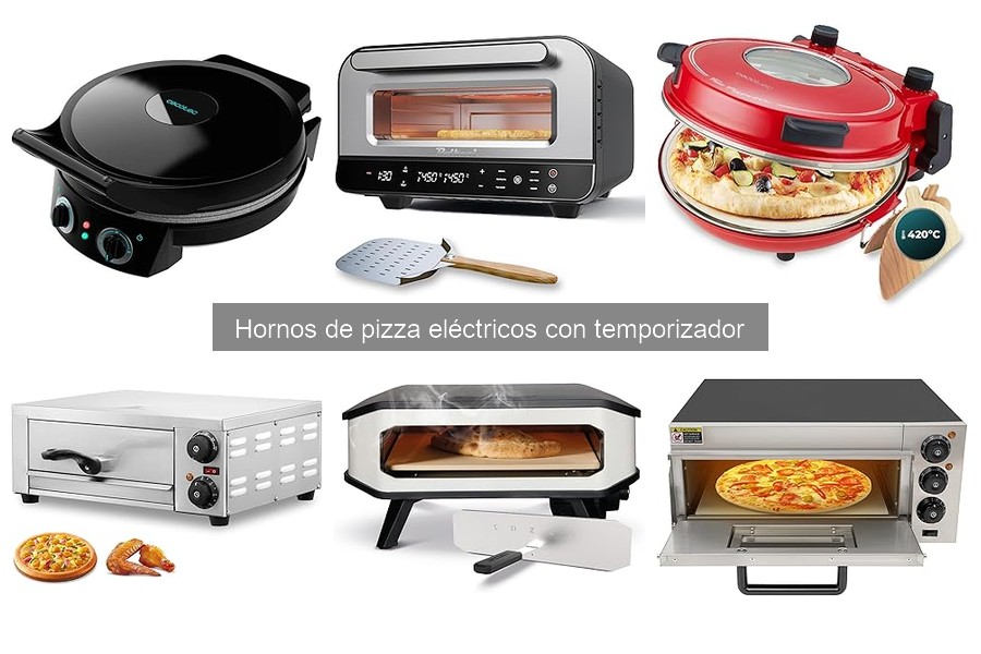 Instalación adecuada del horno de pizza eléctrico con temporizador