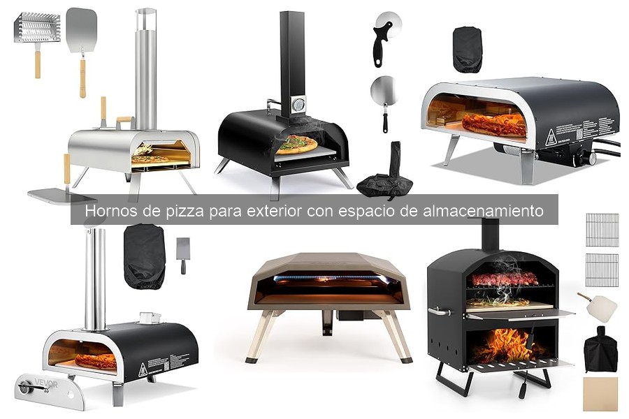 Instalar un horno de pizza exterior con almacenamiento: Guía práctica