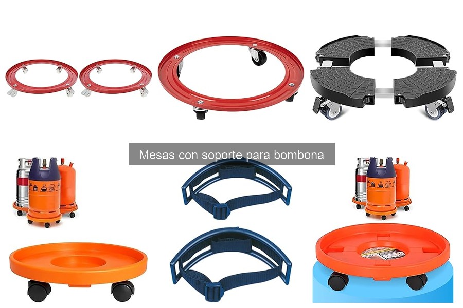 Instrucciones para Instalar una Mesa con Soporte para Bombona