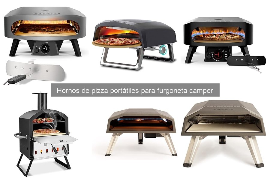 La capacidad ideal de hornos de pizza portátiles para furgonetas