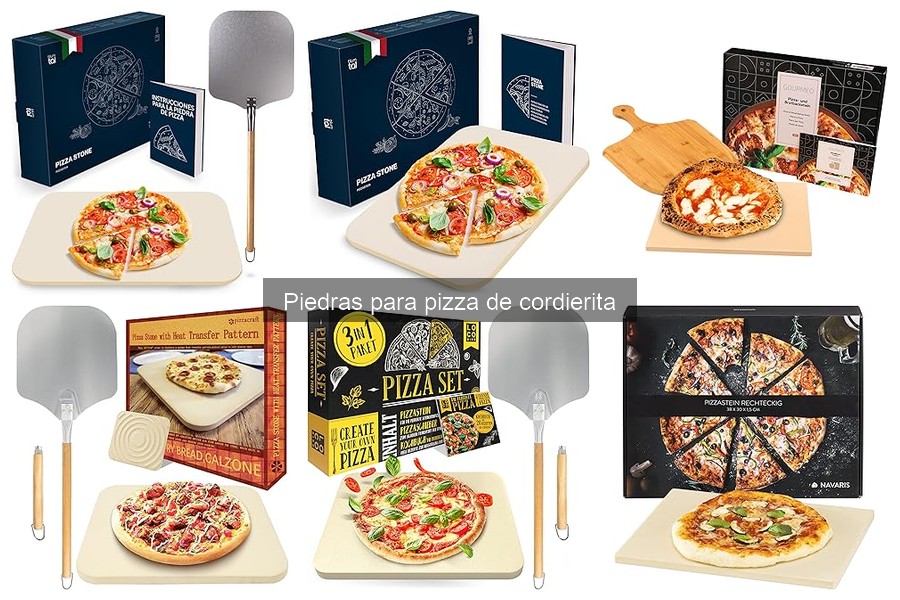 Las mejores recetas para hacer pizza en piedra de cordierita
