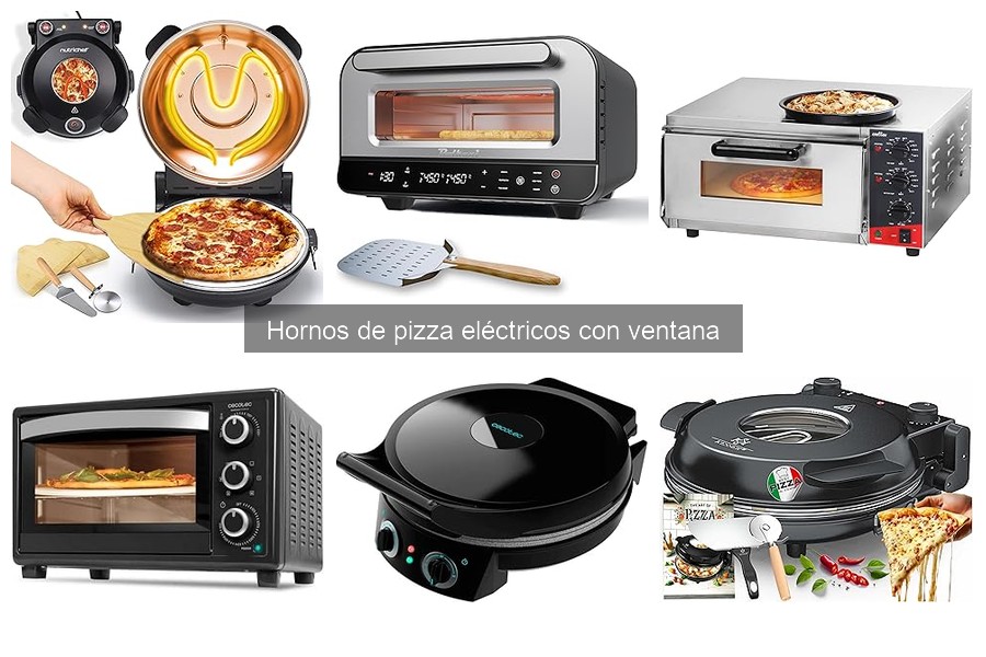 Las mejores recetas para hornos de pizza eléctricos con ventana