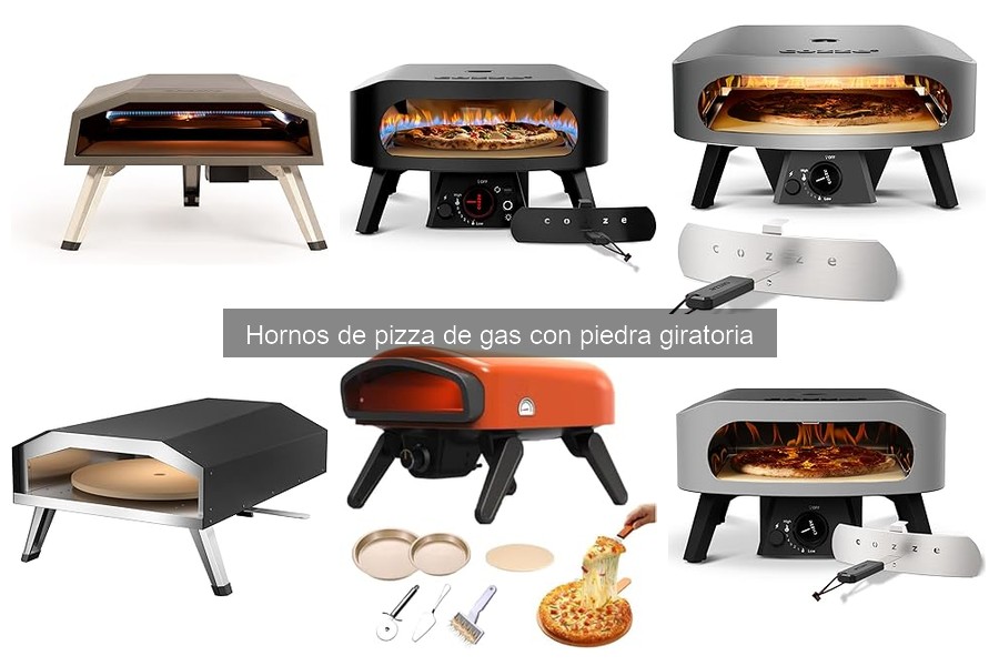 Mantenimiento de hornos de pizza de gas con piedra giratoria