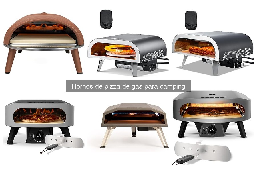 Mantenimiento de hornos de pizza de gas para camping