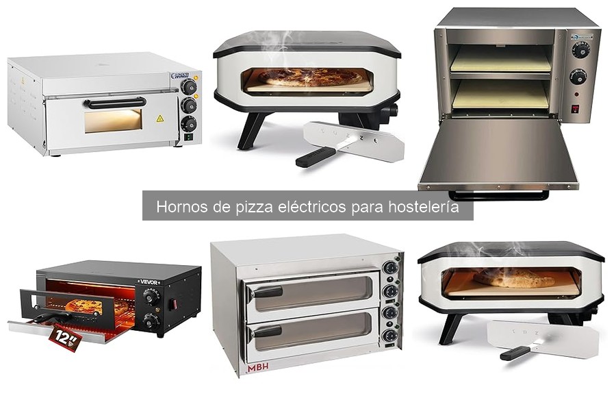 Mantenimiento de hornos de pizza eléctricos para hostelería
