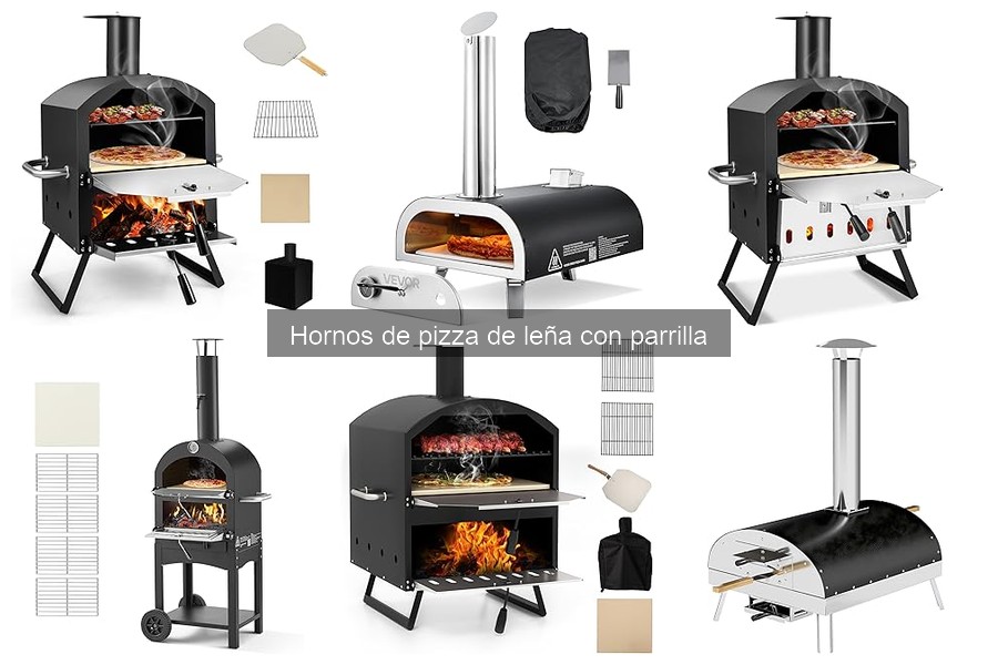 Mantenimiento de la parrilla en hornos de pizza de leña