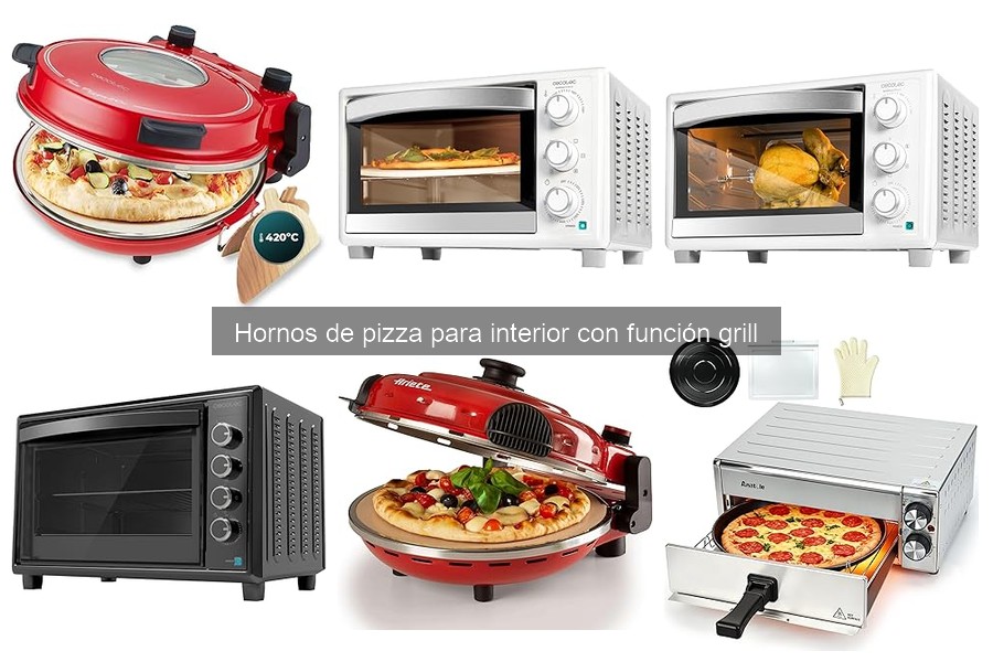 Mantenimiento y limpieza de hornos de pizza con grill