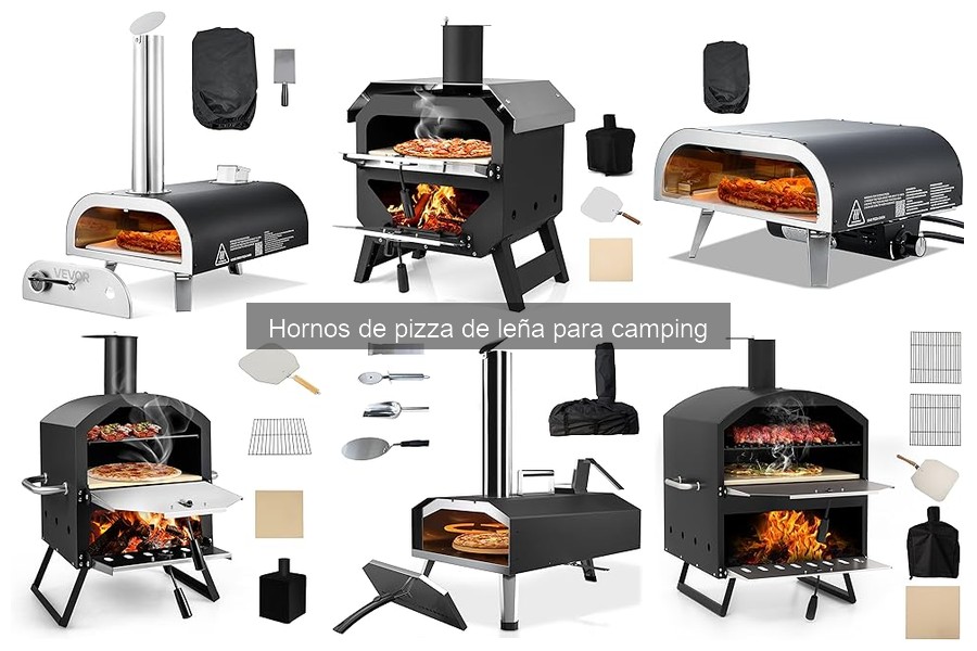 Mantenimiento y limpieza de hornos de pizza de leña para camping