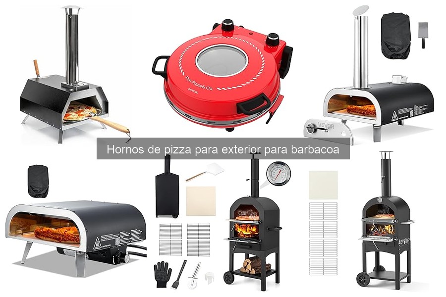 Mantenimiento y limpieza de hornos de pizza para barbacoa