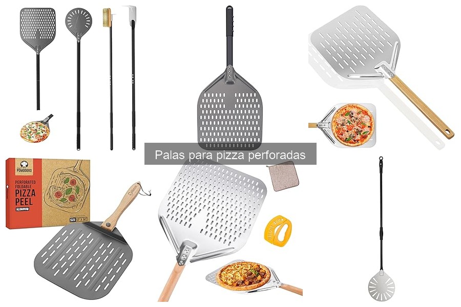 Mantenimiento y limpieza de palas para pizza perforadas