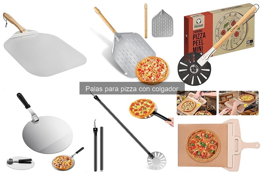 Mejora tu técnica de lanzamiento con palas para pizza con colgador