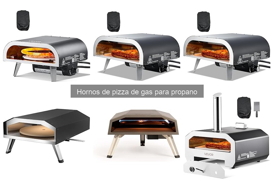 Mejores accesorios para hornos de pizza de gas propano
