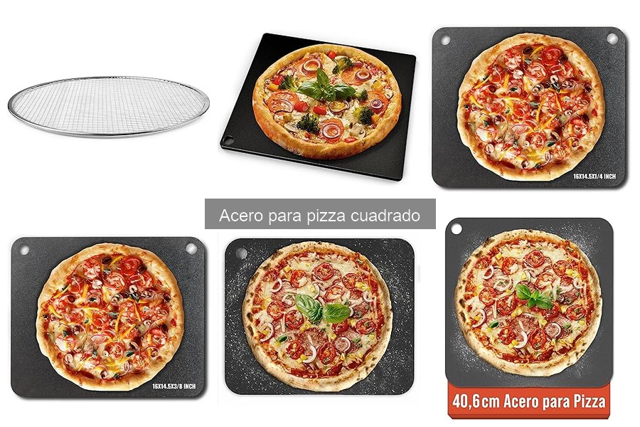 Mejores aceros para pizza cuadrado disponibles en Amazon