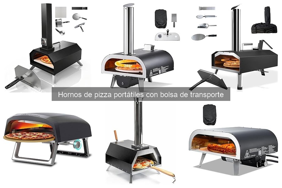 Mejores bolsas de transporte para hornos de pizza portátiles