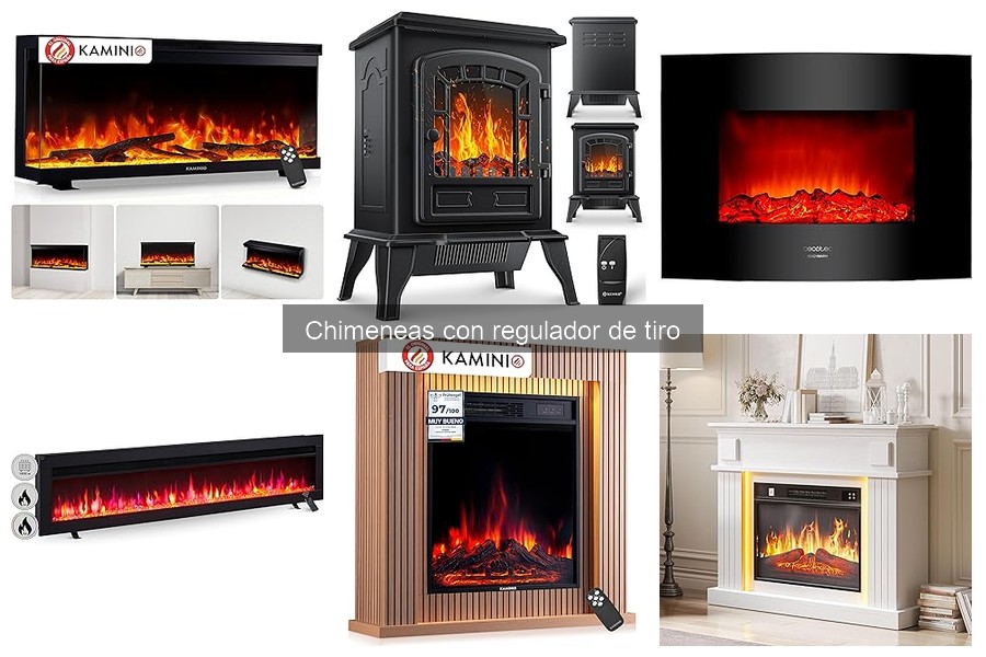 Mejores chimeneas con regulador de tiro para exteriores